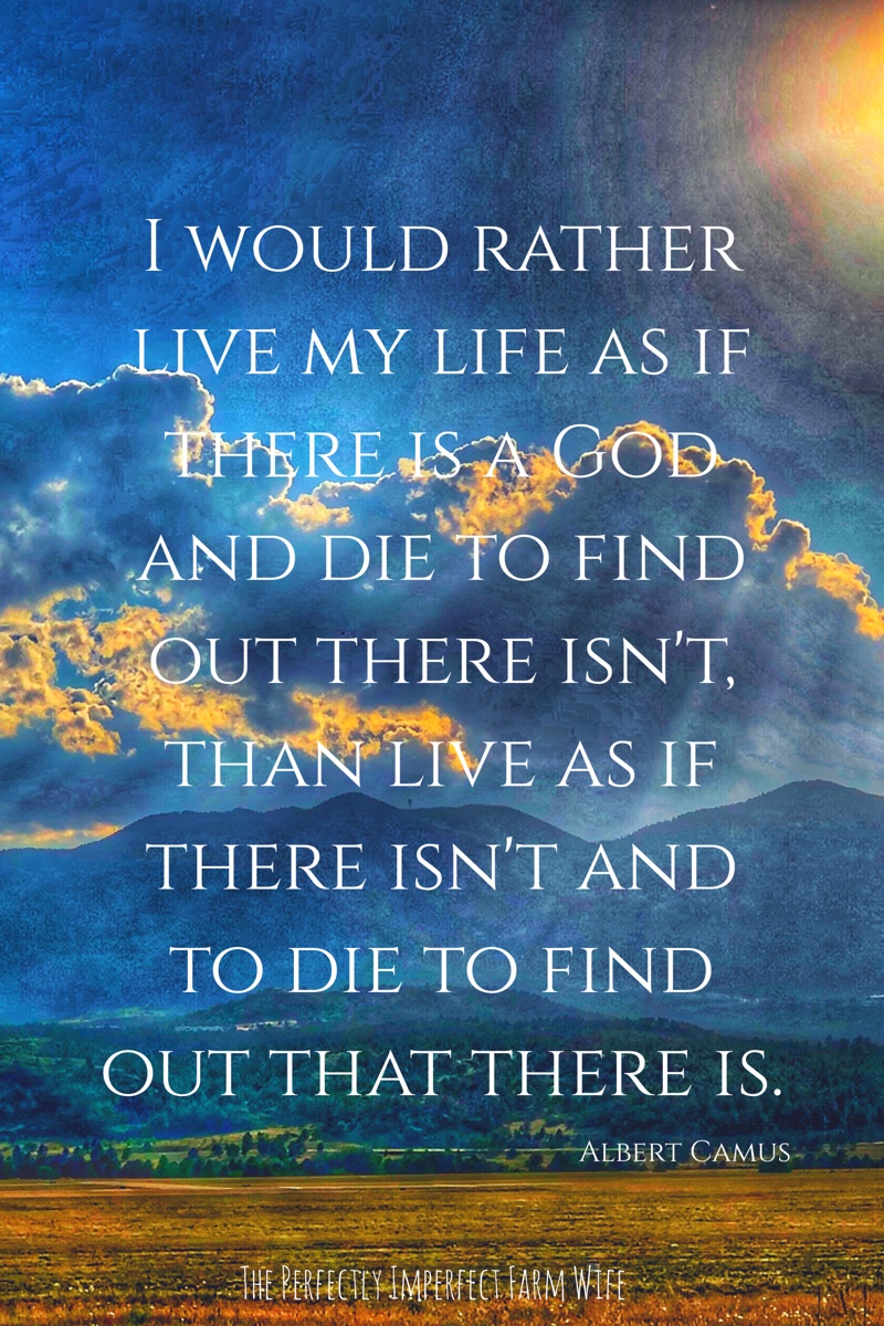 I would rather…